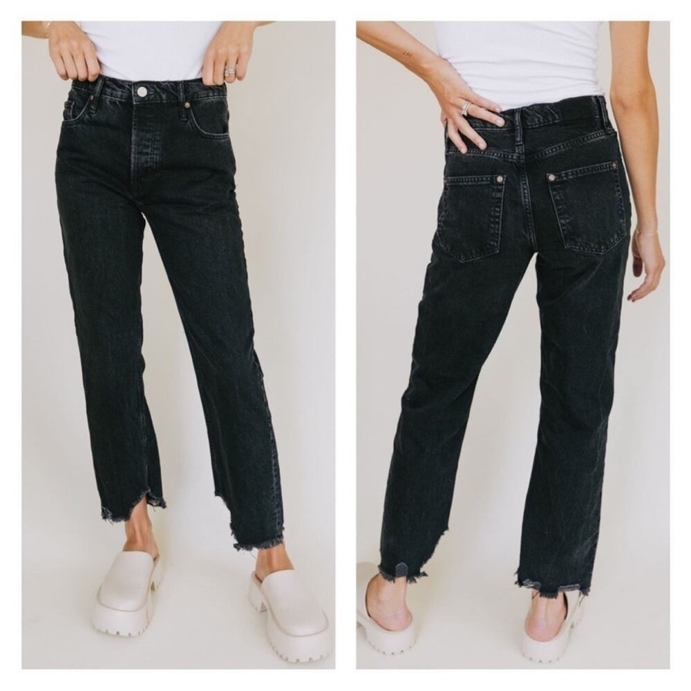 WE THE FREE Women’s Tapered Baggy High Rise Boyfriend Fit Jeans Size 32